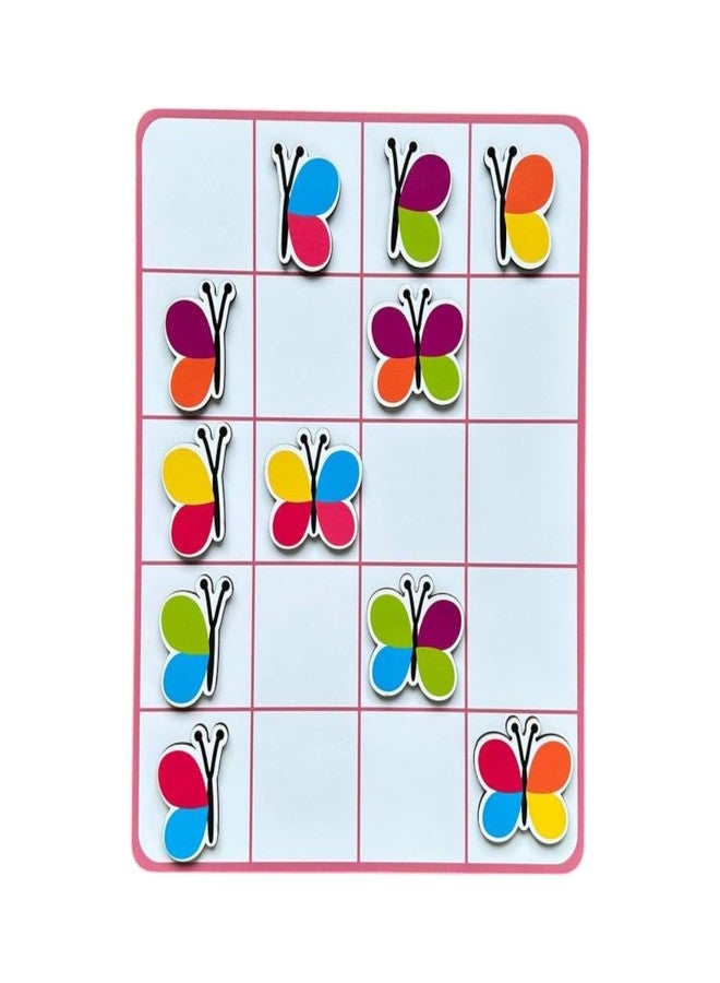 Kiddiwinks Butterfly Matching - Visual Discrimination Game for Kids | Color Sorting and Logical Thinking Puzzle Board - Image 2